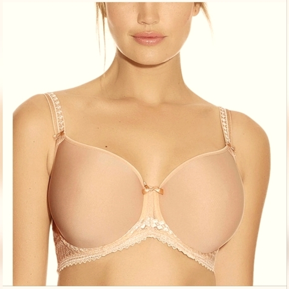 Fantasie Other - FANTASIE Rebecca Molded T-Shirt Bra Nude Style FL2024NUE Size 38H NWOT